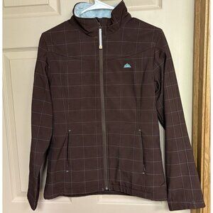 Snozu Jacket Women’s Size Small Brown Blue